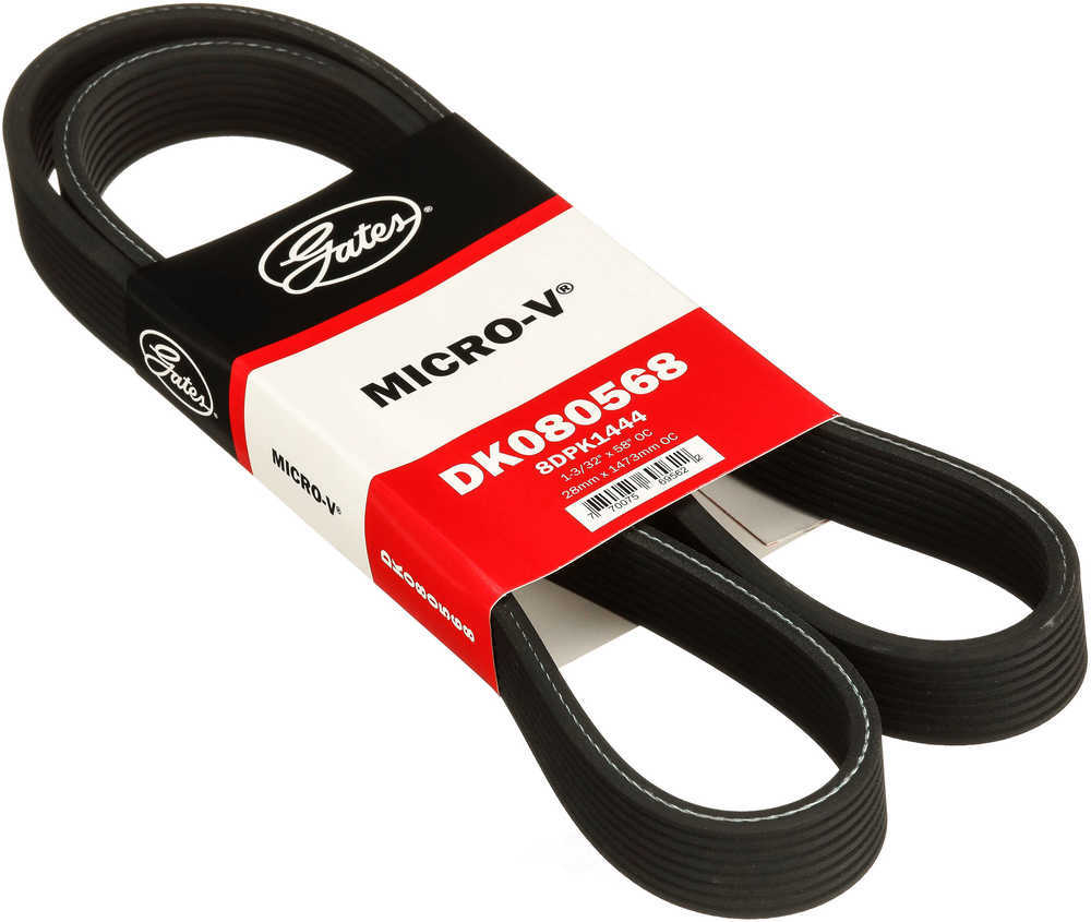 GATES - Premium OE Dual Sided Micro-V Belt (Supercharger) - GAT DK080568