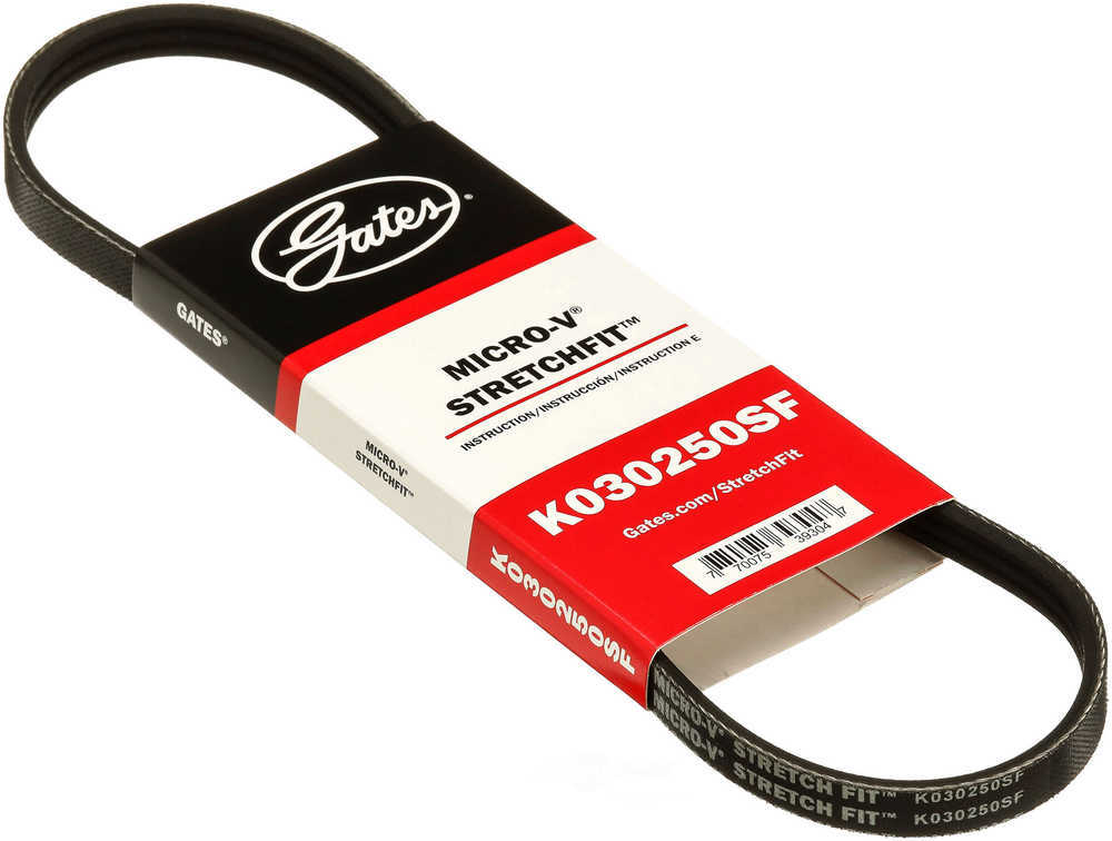GATES - Premium OE Stretch Fit Micro-V Belt - GAT - k030250sf