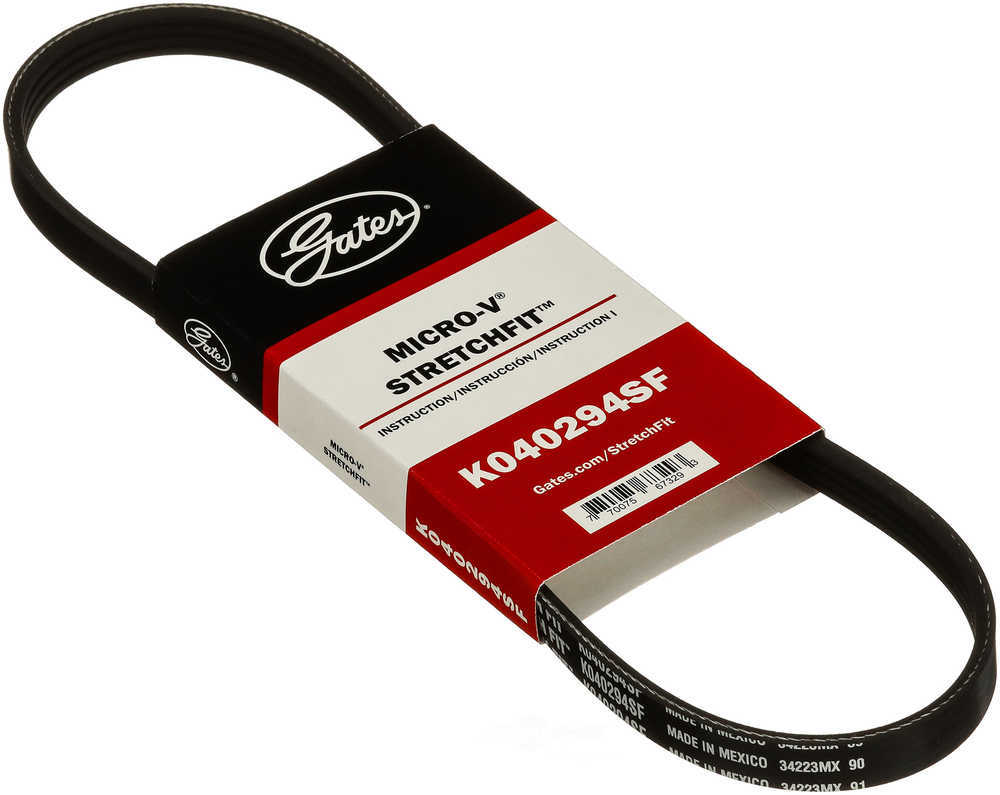 GATES - Premium OE Stretch Fit Micro-V Belt (Air Conditioning) - GAT K040294SF