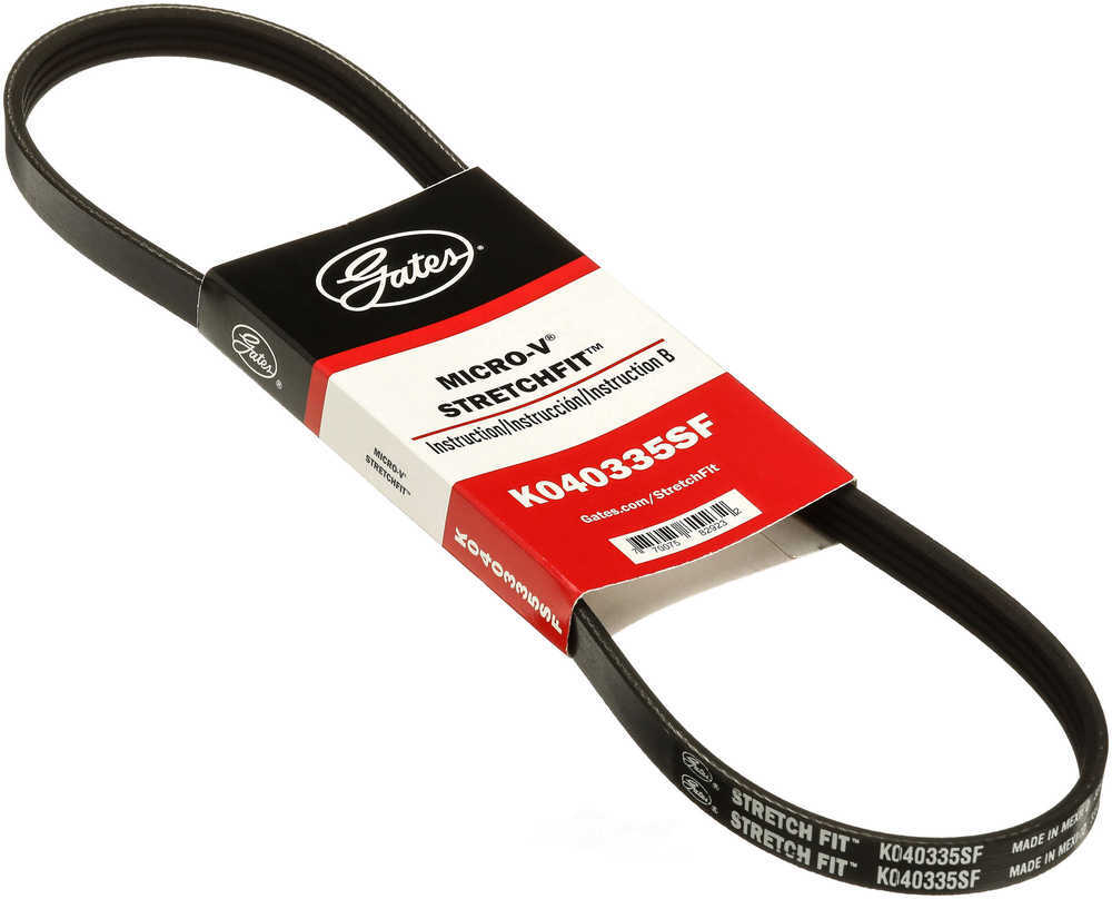 GATES - Premium OE Stretch Fit Micro-V Belt (Air Conditioning) - GAT K040335SF