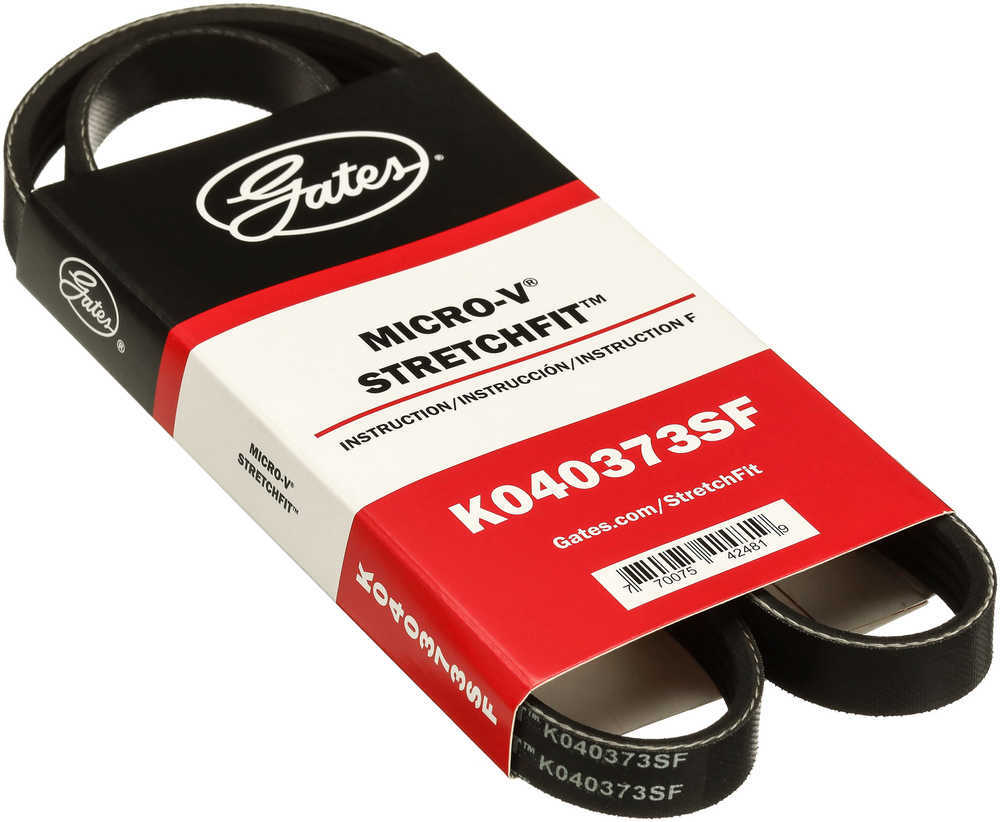 GATES - Premium OE Stretch Fit Micro-V Belt (Air Conditioning) - GAT K040373SF