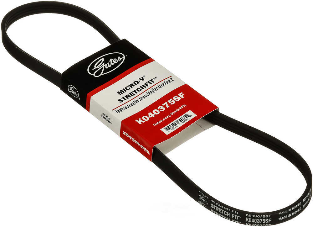 GATES - Premium OE Stretch Fit Micro-V Belt - GAT - k040375sf