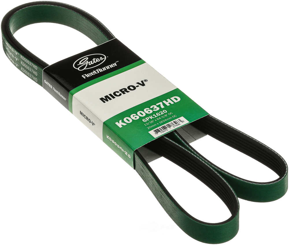 GATES - Fleetrunner Heavy Duty Micro-V Belt - GAT - k060637hd