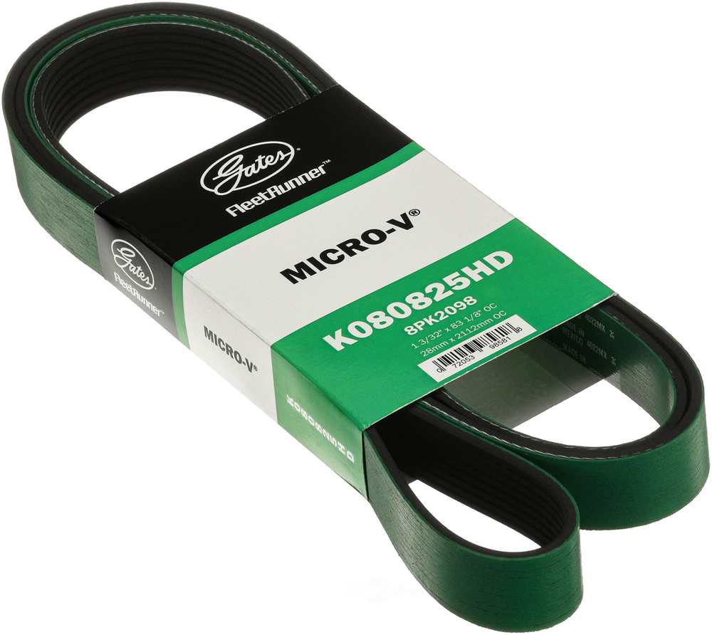 GATES - Fleetrunner Heavy Duty Micro-V Belt - GAT - k080825hd