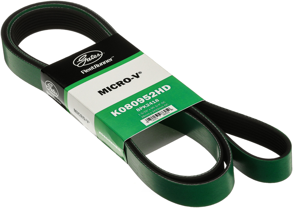 GATES - Fleetrunner Heavy Duty Micro-V Belt - GAT - k080952hd