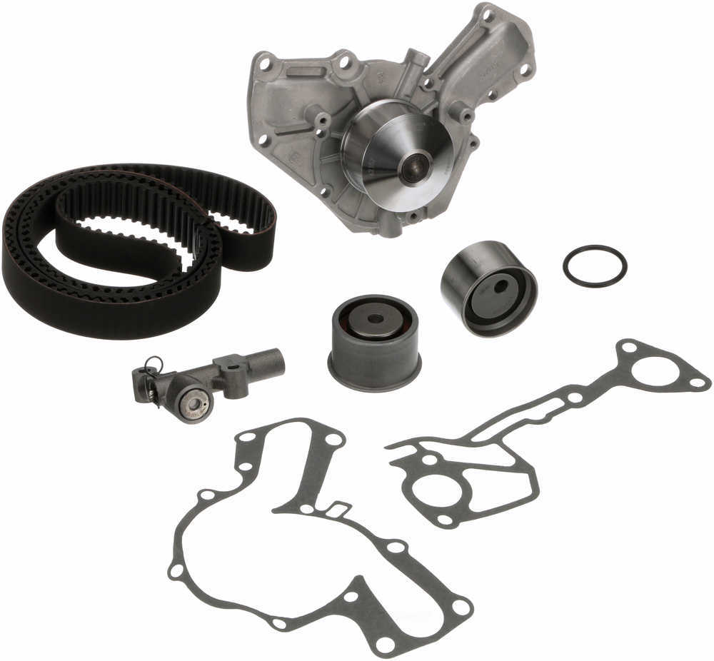 GATES - PowerGrip Premium OE Timing Belt Component Kit w/Water Pump - GAT TCKWP195A