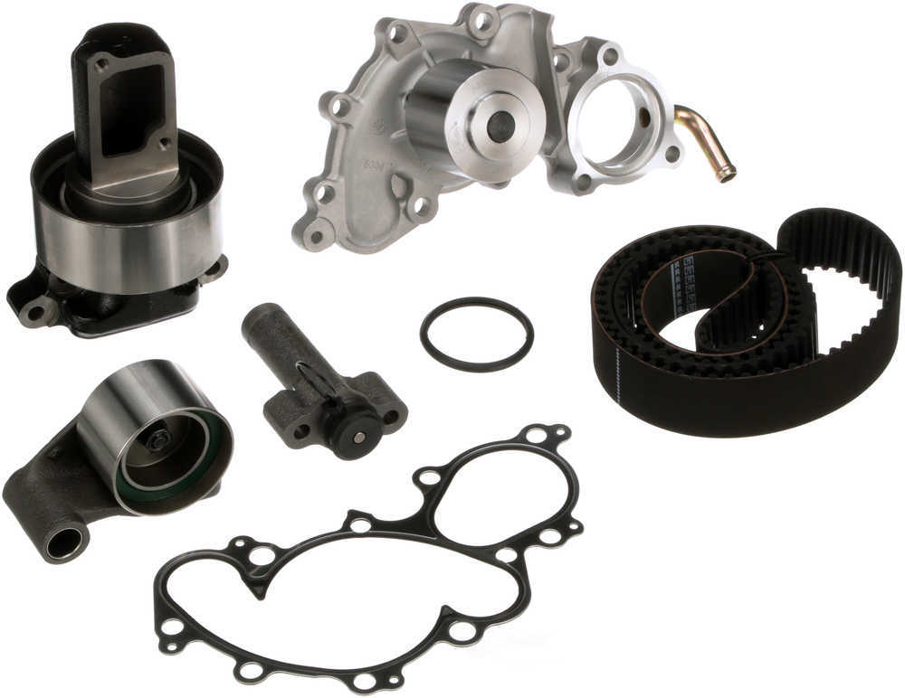 GATES - PowerGrip Premium OE Timing Belt Component Kit w/Water Pump - GAT TCKWP240