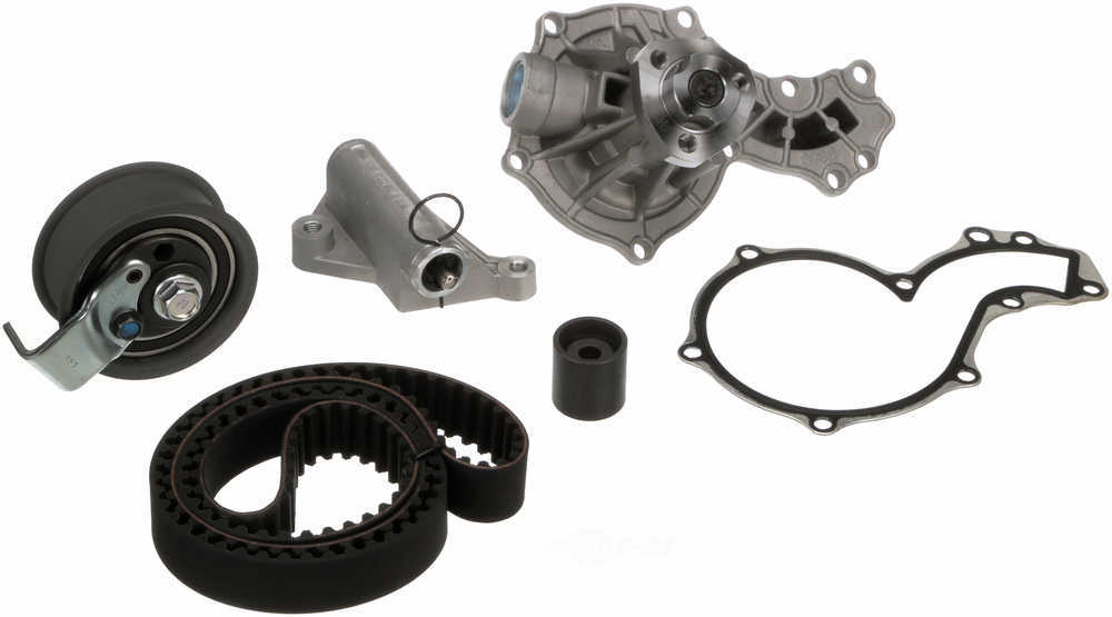GATES - PowerGrip Premium OE Timing Belt Component Kit w/Water Pump - GAT - tckwp317