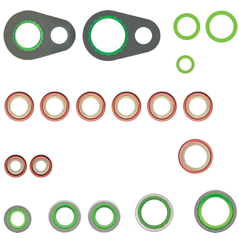 GLOBAL PARTS - A/C System O-ring & Gasket Kit - GBP 1321374