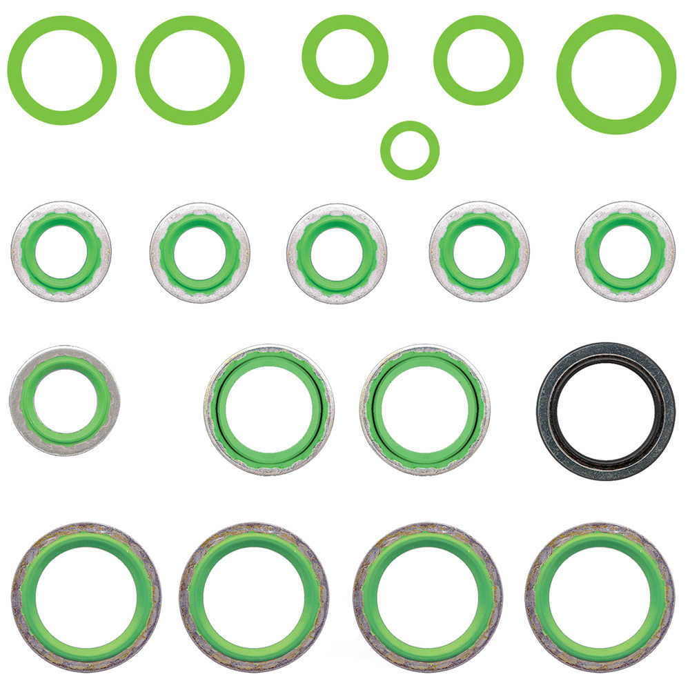 GLOBAL PARTS - A/C System O-ring & Gasket Kit - GBP 1321381