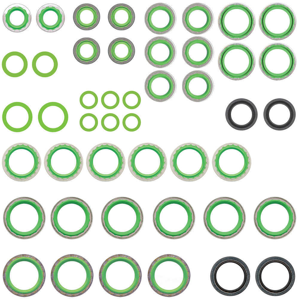 GLOBAL PARTS - A/C System O-ring & Gasket Kit - GBP 1321382