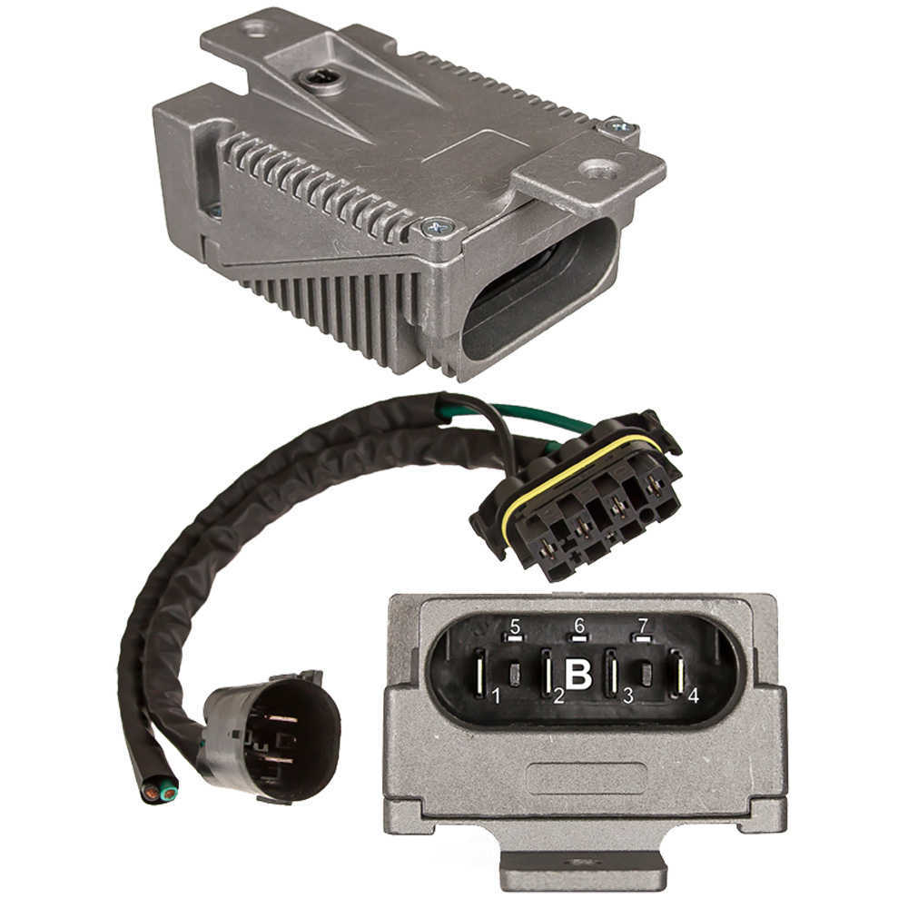 GLOBAL PARTS - Engine Cooling Control Module - GBP 1712255