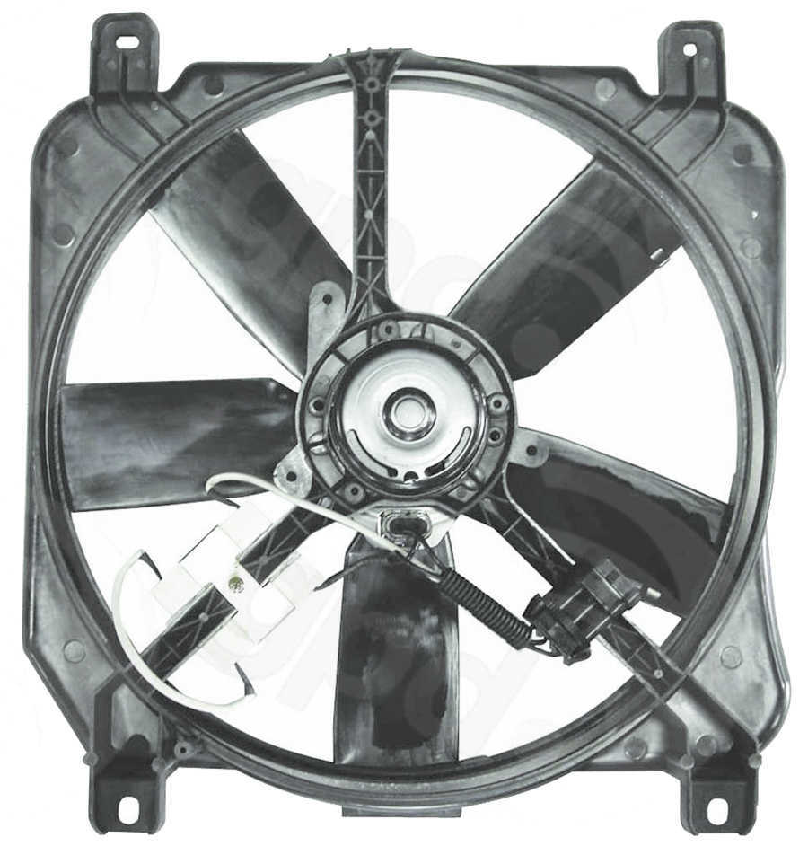 GLOBAL PARTS - Engine Cooling Fan Assembly (Left) - GBP 2811260
