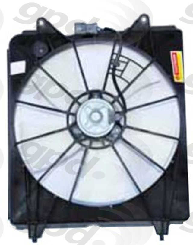 GLOBAL PARTS - Engine Cooling Fan Assembly (Left) - GBP 2811315