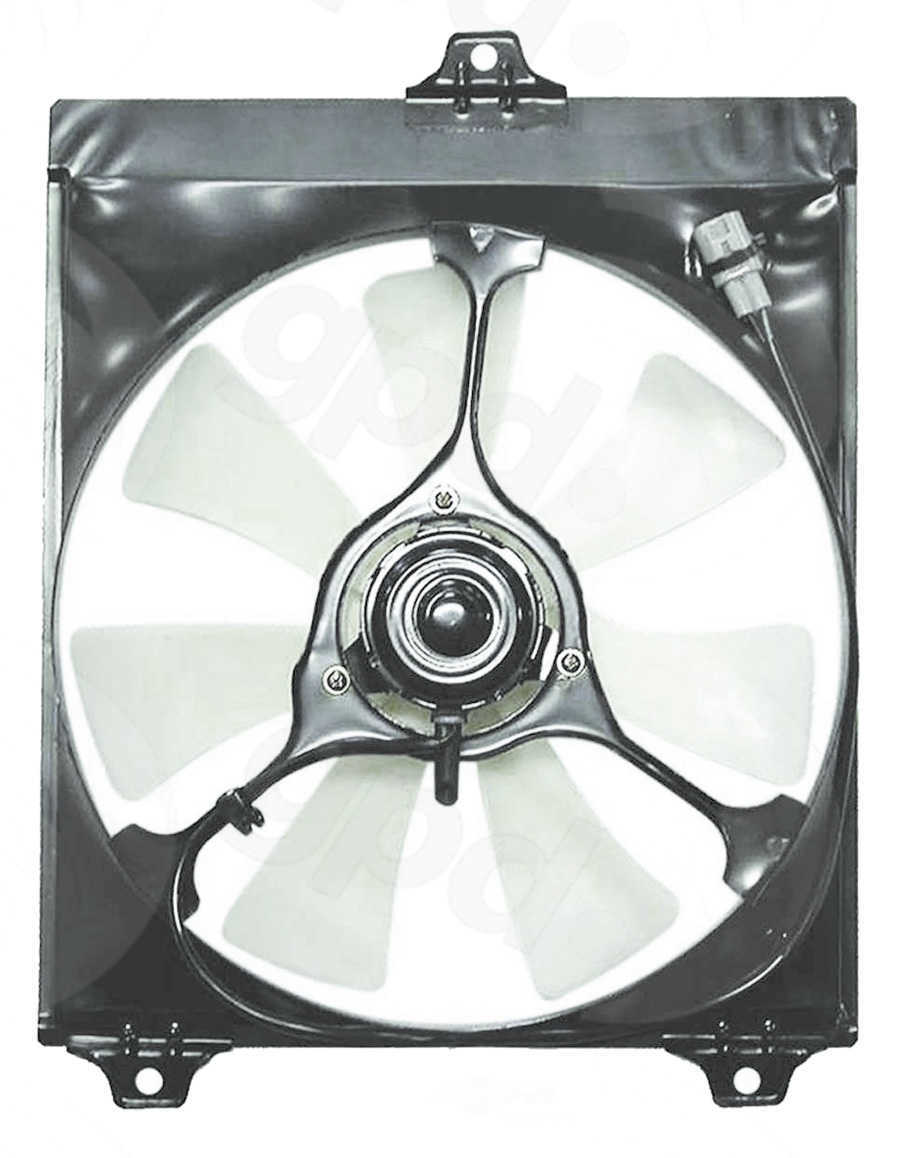 GLOBAL PARTS - Engine Cooling Fan Assembly (Right) - GBP 2811366
