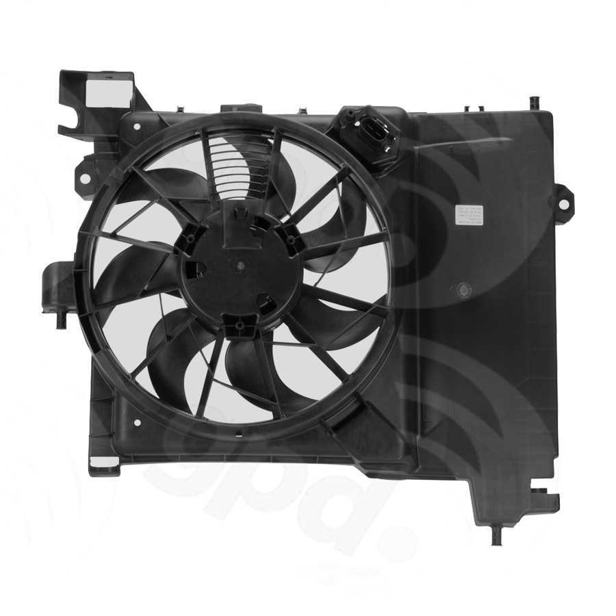 GLOBAL PARTS - Engine Cooling Fan Assembly (Right) - GBP 2811421
