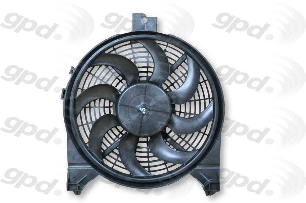 GLOBAL PARTS - Engine Cooling Fan Assembly (Right) - GBP 2811451