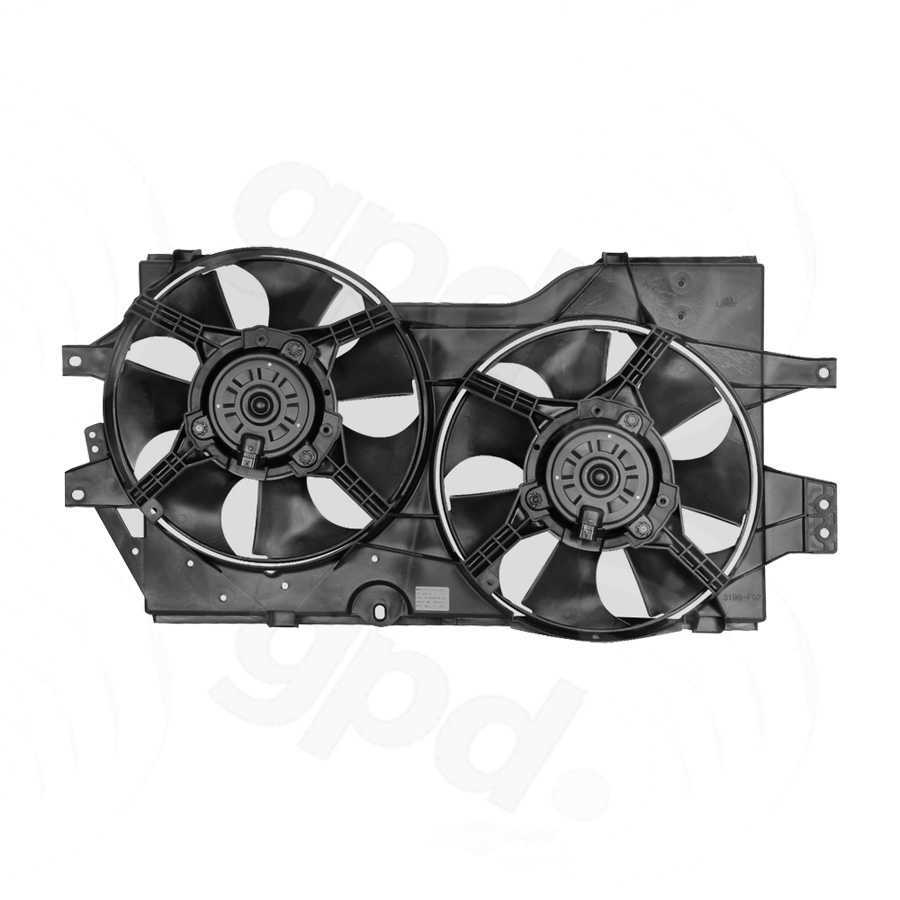 GLOBAL PARTS - Engine Cooling Fan Assembly - GBP 2811474