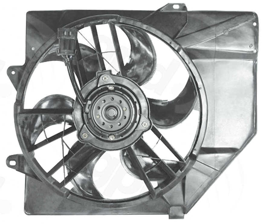 GLOBAL PARTS - Engine Cooling Fan Assembly - GBP 2811482