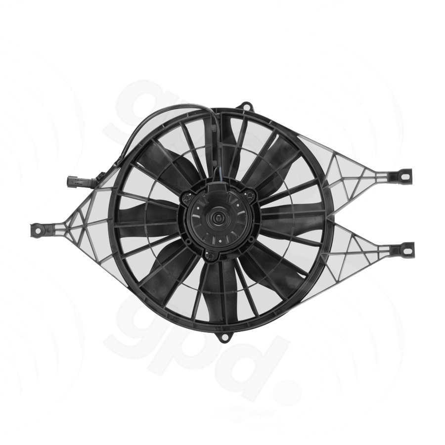 GLOBAL PARTS - Engine Cooling Fan Assembly - GBP 2811546
