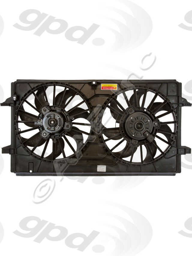 GLOBAL PARTS - Engine Cooling Fan Assembly - GBP 2811630
