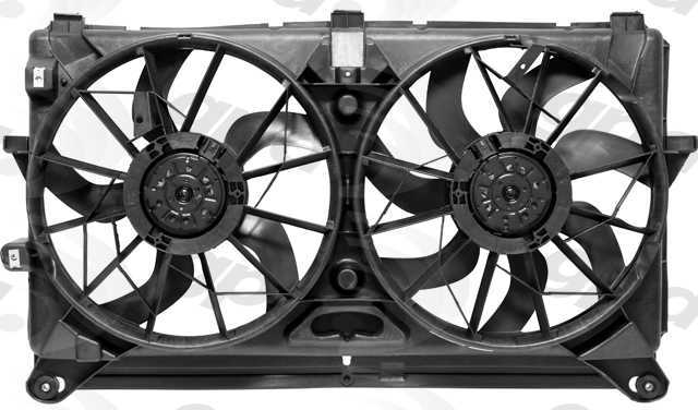 GLOBAL PARTS - Engine Cooling Fan Assembly - GBP 2811706