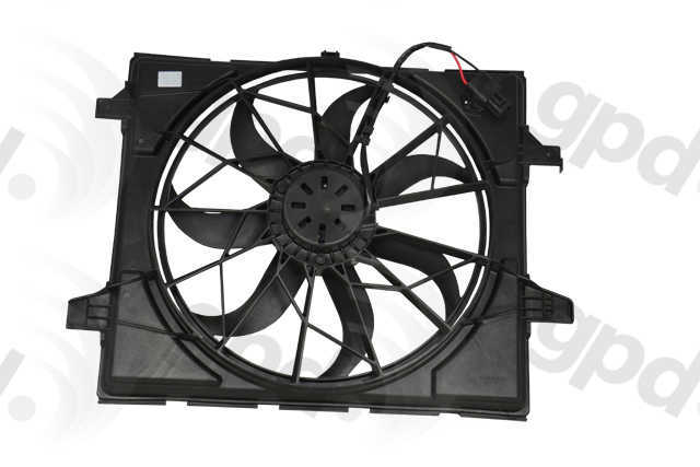 GLOBAL PARTS - Engine Cooling Fan Assembly - GBP 2811733