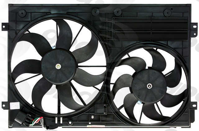 GLOBAL PARTS - Engine Cooling Fan Assembly - GBP 2811838