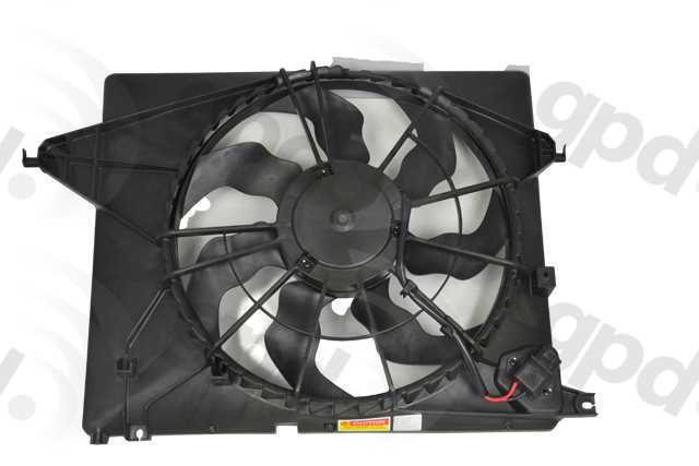 GLOBAL PARTS - Engine Cooling Fan Assembly - GBP 2811879