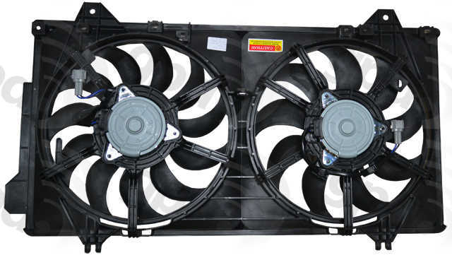 GLOBAL PARTS - Engine Cooling Fan Assembly - GBP 2811889