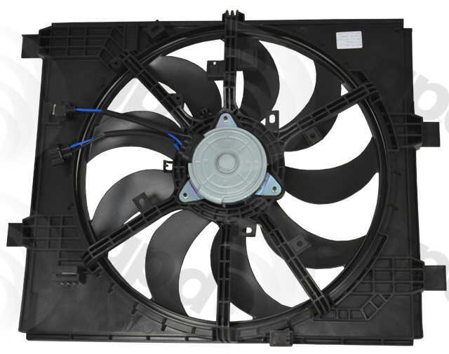 GLOBAL PARTS - Engine Cooling Fan Assembly - GBP 2811905