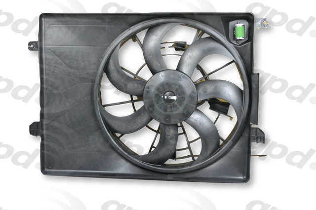 GLOBAL PARTS - Engine Cooling Fan Assembly - GBP 2811912