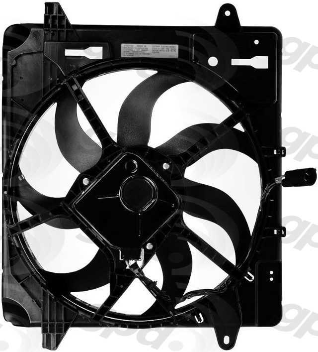 GLOBAL PARTS - Engine Cooling Fan Assembly - GBP 2811980