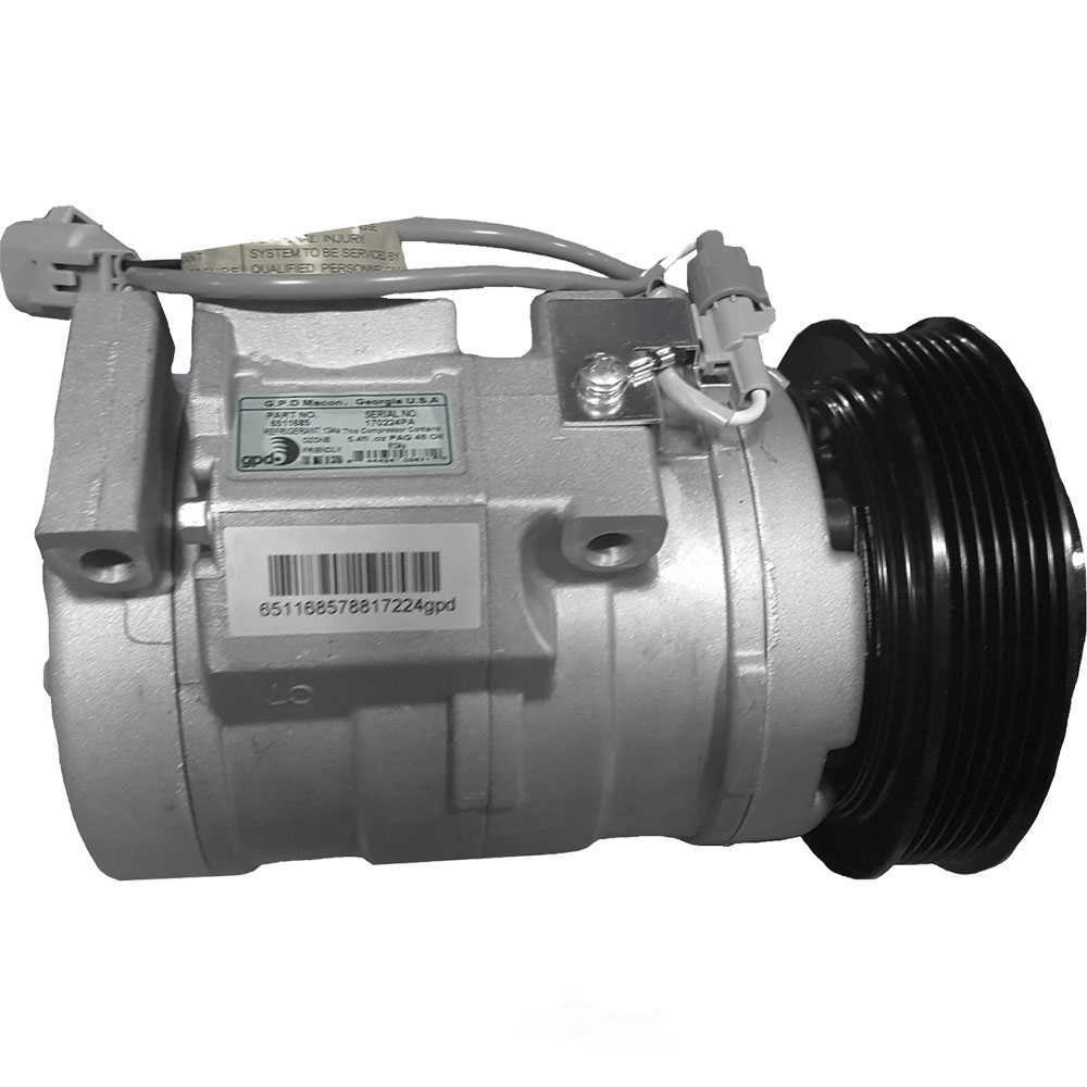 GLOBAL PARTS - New A/c Compressor - GBP 6511685