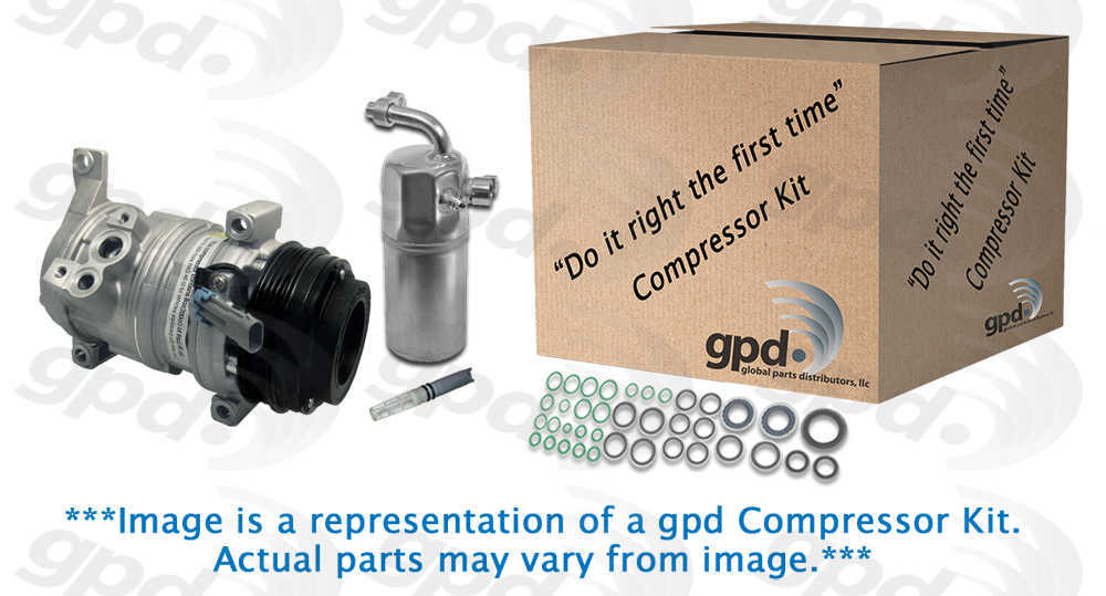 GLOBAL PARTS - Compressor Kit - GBP 9611310