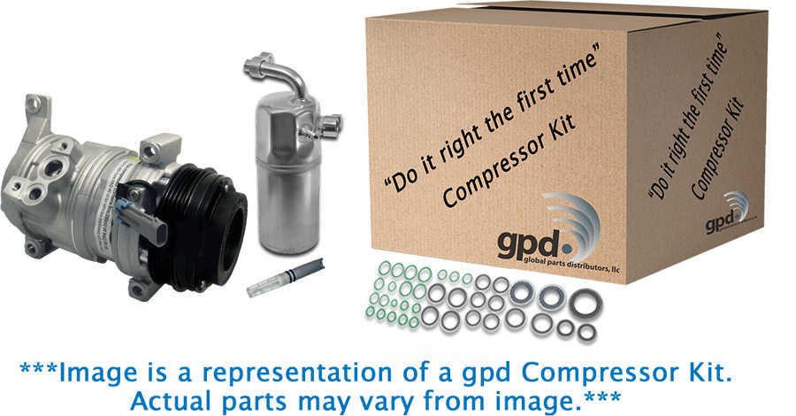 GLOBAL PARTS - New A/c Compressor Kit - GBP 9631977
