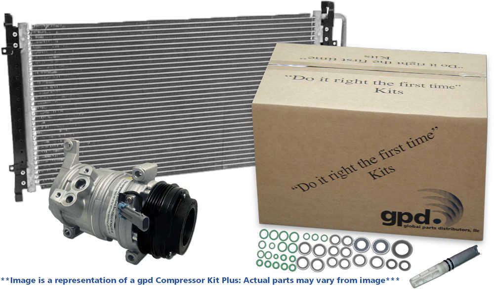 GLOBAL PARTS - Compressor Kit New W/ Condenser - GBP 9641960A