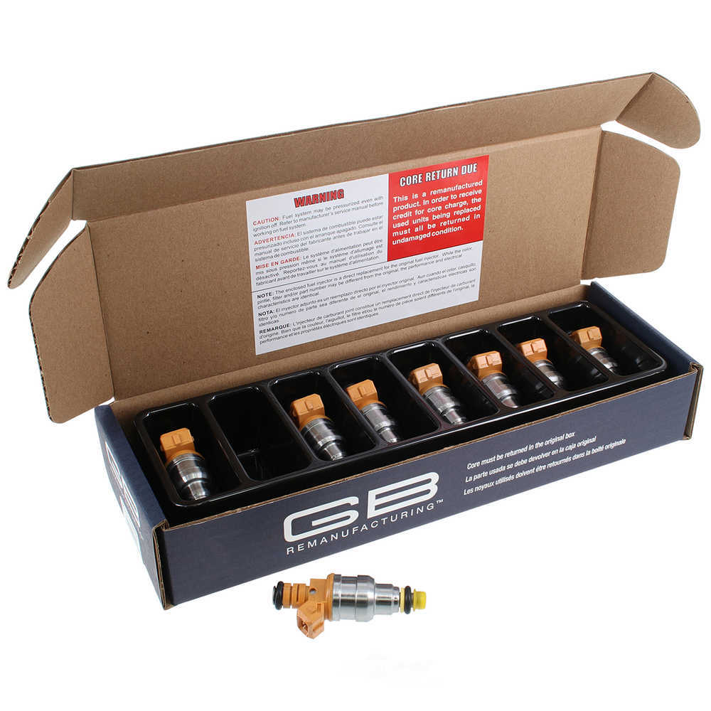 GB REMANUFACTURING INC. - Reman Multi Port Fuel Injector - 8 Pack - GBR - 822-111118pk