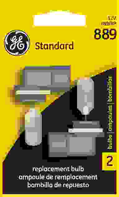 GE LIGHTING - Standard Back Up Light Bulb Lamp Single Blister Pack - GEL 889/BP