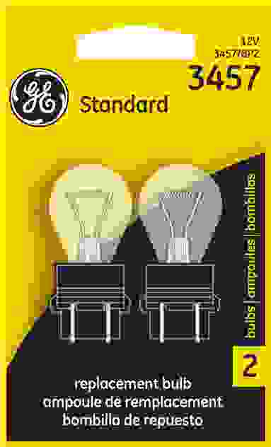 GE LIGHTING - Standard Lamp Twin Blister Pack Side Marker Light Bulb - GEL 3457/BP2