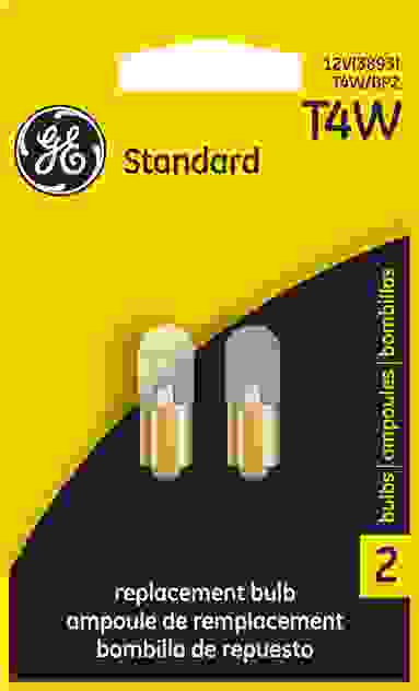 GE LIGHTING - Standard Parking Light Bulb Twin Blister Pack - GEL T4W/BP2