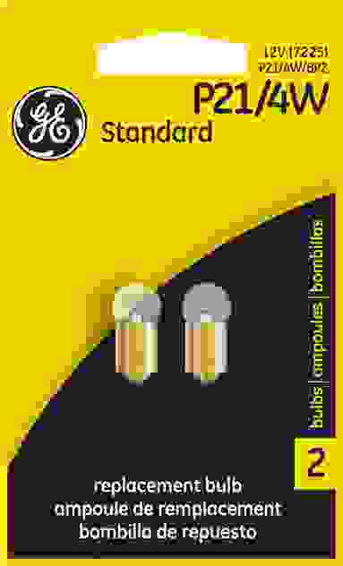 GE LIGHTING - Standard Lamp Twin Blister Pack Side Marker Light Bulb - GEL P21/4W/BP2