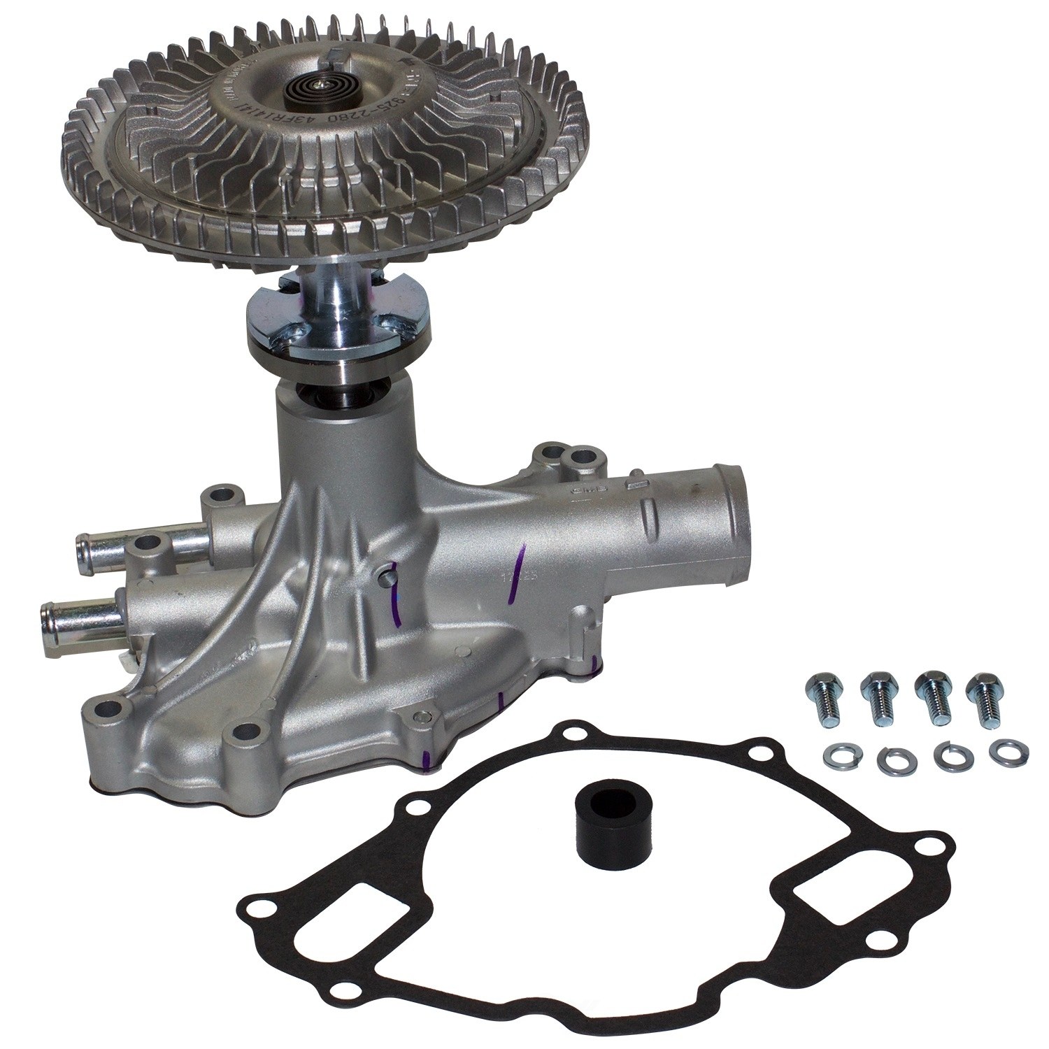 GMB - Engine Water Pump with Fan Clutch - GMB 125-0001