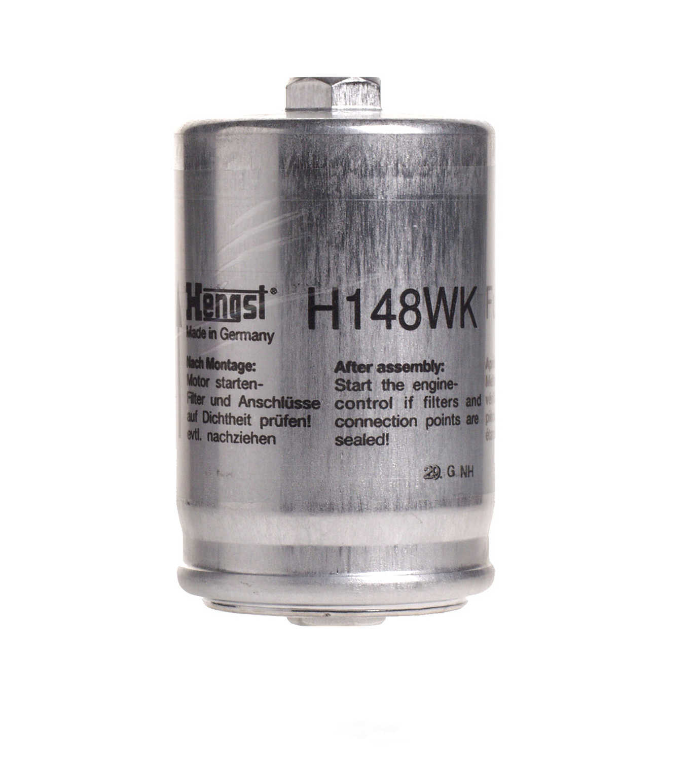 HENGST - Fuel Filter (In-Line) - H14 H148WK