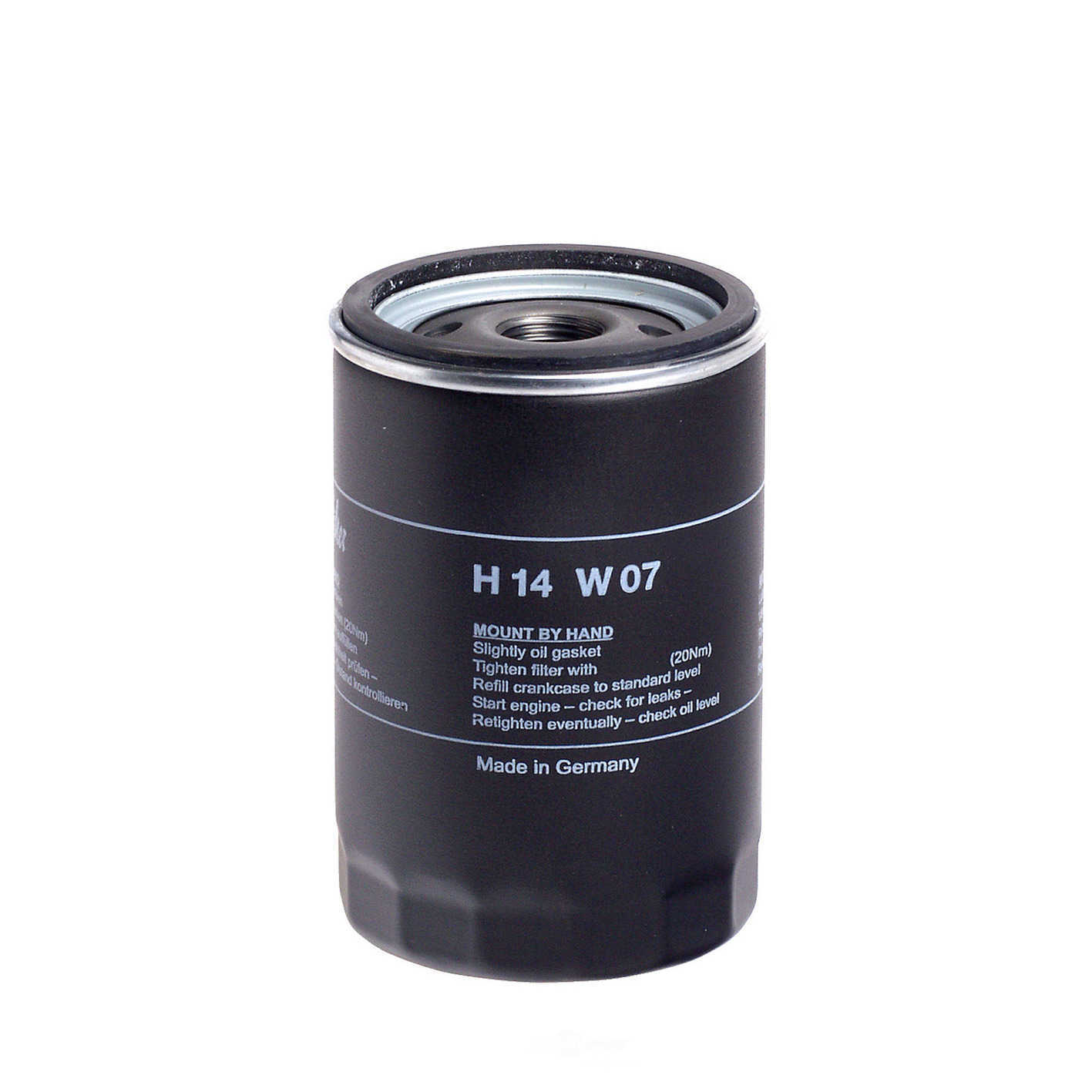 HENGST - Engine Oil Filter - H14 H14W07