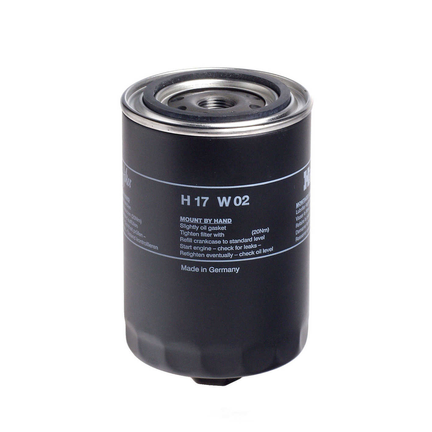 HENGST - Engine Oil Filter - H14 - h17w02