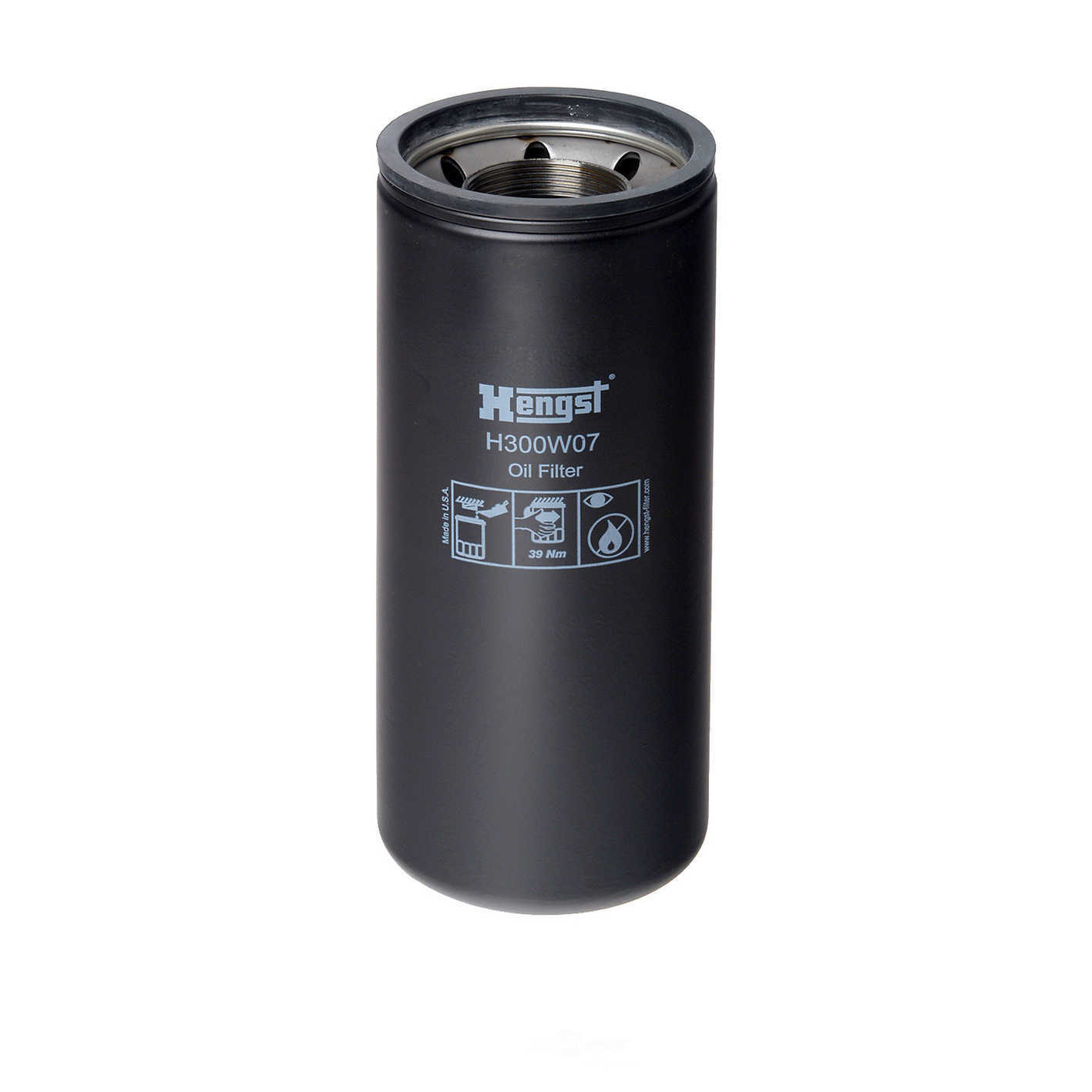 HENGST - Engine Oil Filter - H14 - h300w07