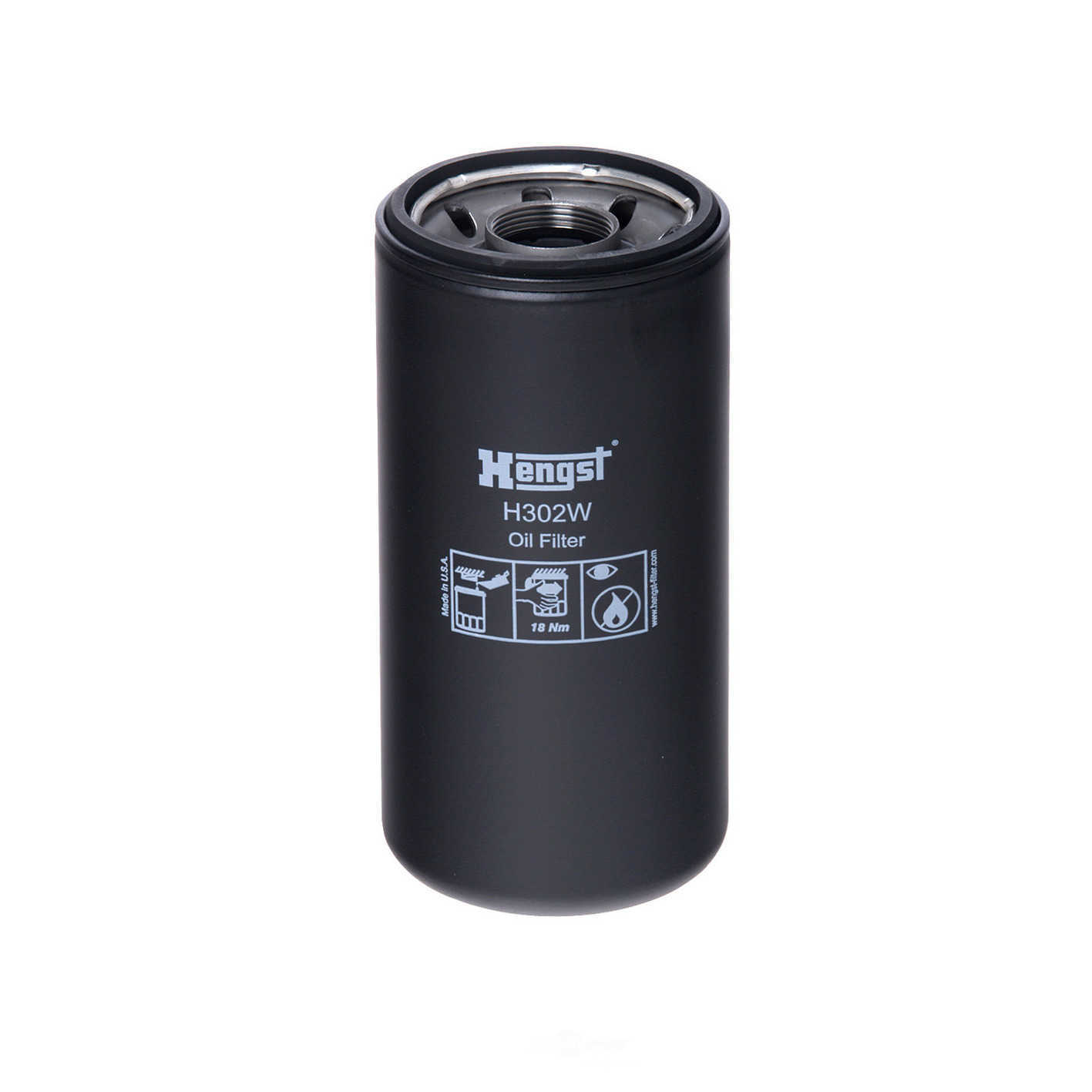 HENGST - Engine Oil Filter - H14 - h302w