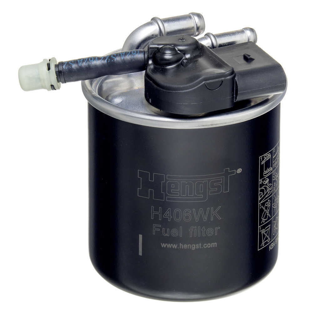 HENGST - Fuel Filter (In-Line) - H14 H406WK