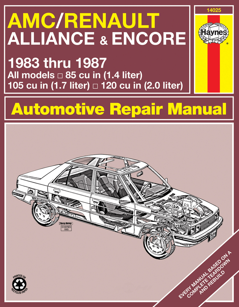 HAYNES - Repair Manual - HAN 14025